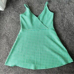 Aeropostale Green and Blue Mini Dress